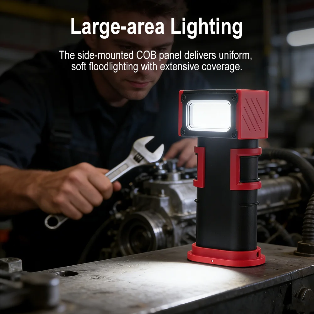 BORUiT COB LED ワークライト 1000LM T - Fishing Light のレビューと価格