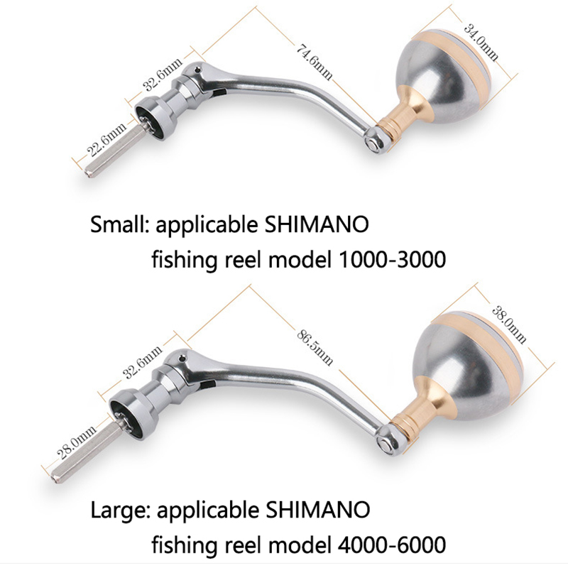 DEUKIO 釣りリールロッカーアームグリップピル全金属アル - Shimano Reel Stradic のレビューと価格