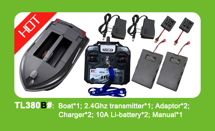 工場直販 スカイウルフ TL380 380E デュアルハル  - Fish Finder Gps のレビューと価格