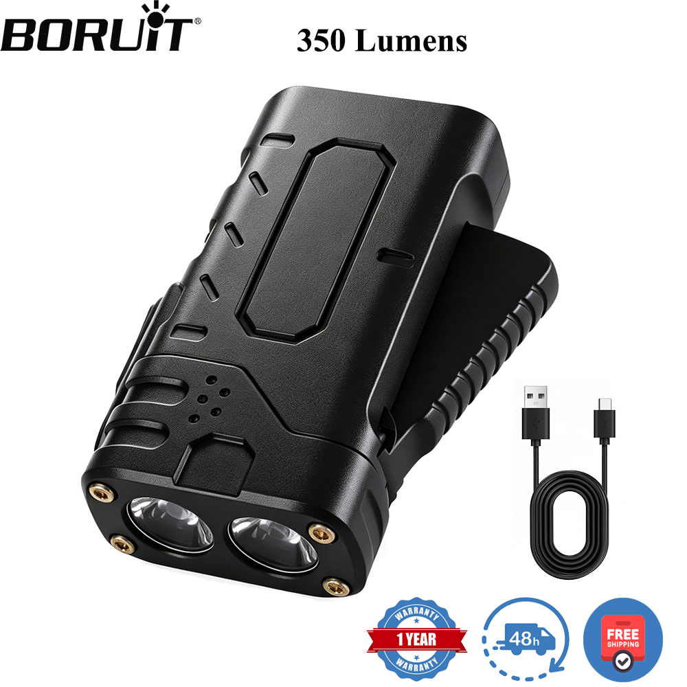 BORUIiT ハンドクランク EDC LED フラッシュラ - Fishing Light のレビューと価格